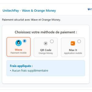 UnitechPay - Paiements Wave & Orange Money pour WooCommerce